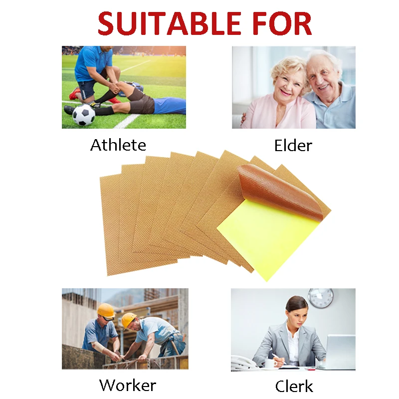 8pcs/bag Pain Relief Patch Orthopedic Medical Plasters Muscle Back Shoulder Neck Aches Muscular Fatigue Arthritis Stickers H014