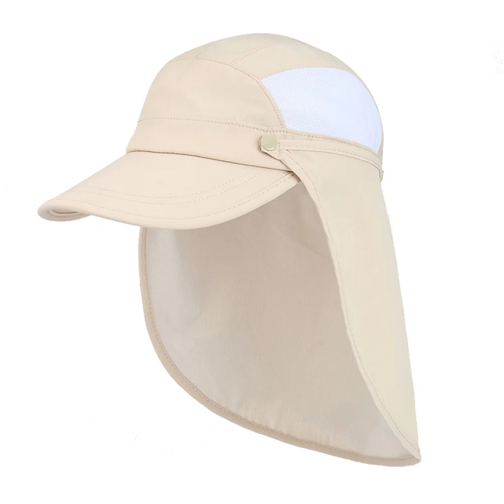 Baseball Play Cap Connectyle Kids Visor Sun Hat with Removable Neck Flap UPF 50 
