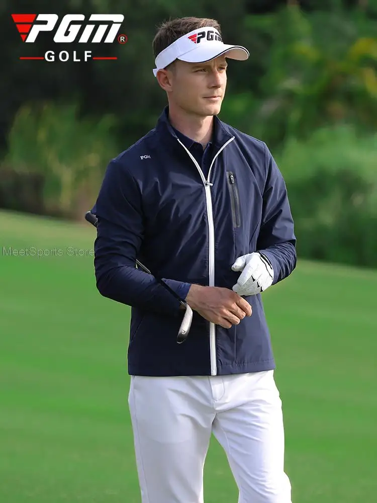 Pgm Men Golf Clothes Waterproof Coat 
