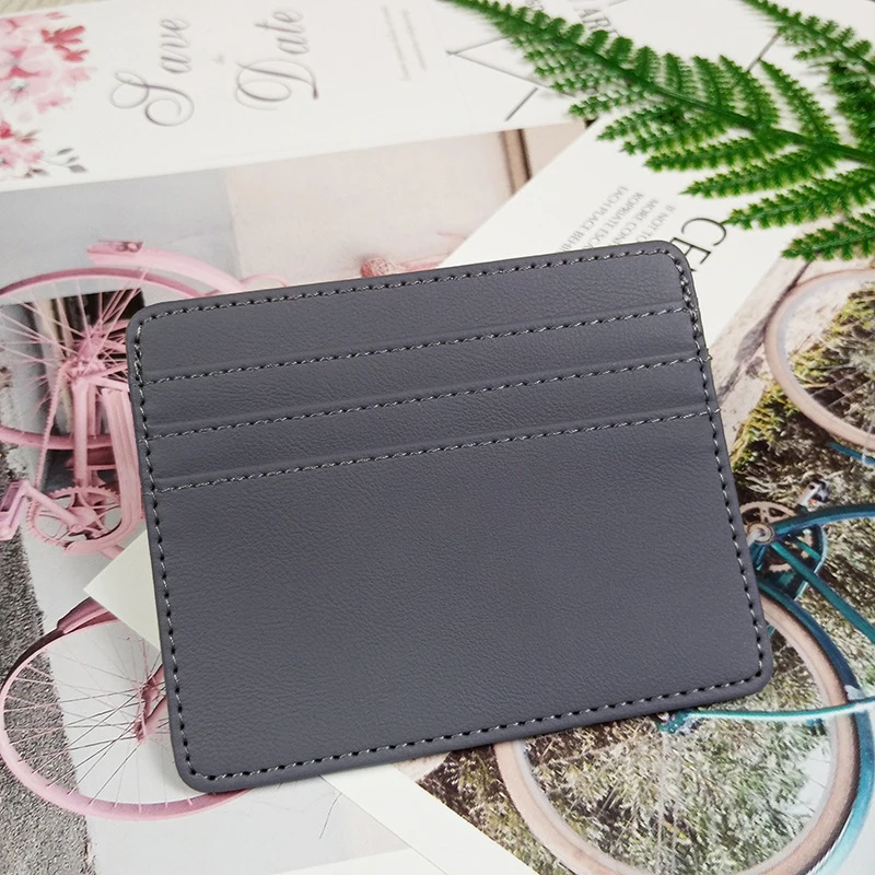 PU no zipper card holder mini simple credit card ID holder men and women wallet card holder,card holder,credit card holder,id card holder,id card case,business card holder,card sleeve,card sleeves