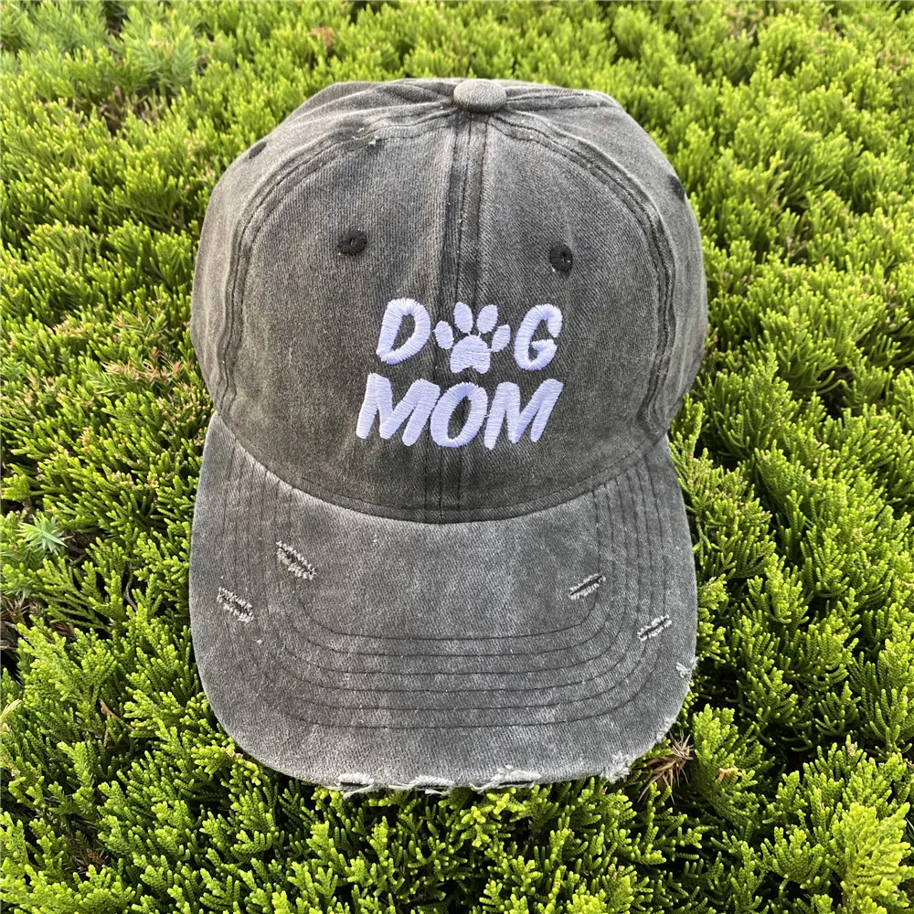 Outdoor Sport Baseball Caps Summer Fashion Letters DOG DAD DOG MOM Embroidery Adjustable Men Women Gorra Caps Bone Hip Hop Hats 5
