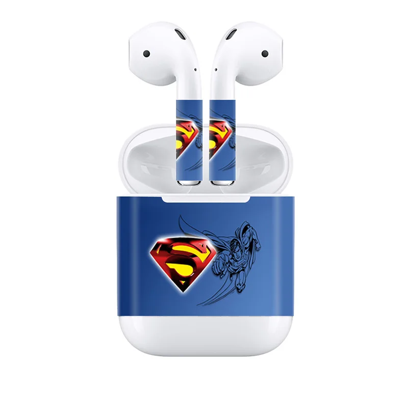 Для Apple AirPods 2 Наушники стикер Наушники DIY индивидуальная Наклейка виниловая камуфляжная Кожа Беспроводная зарядка наклейка на коробку