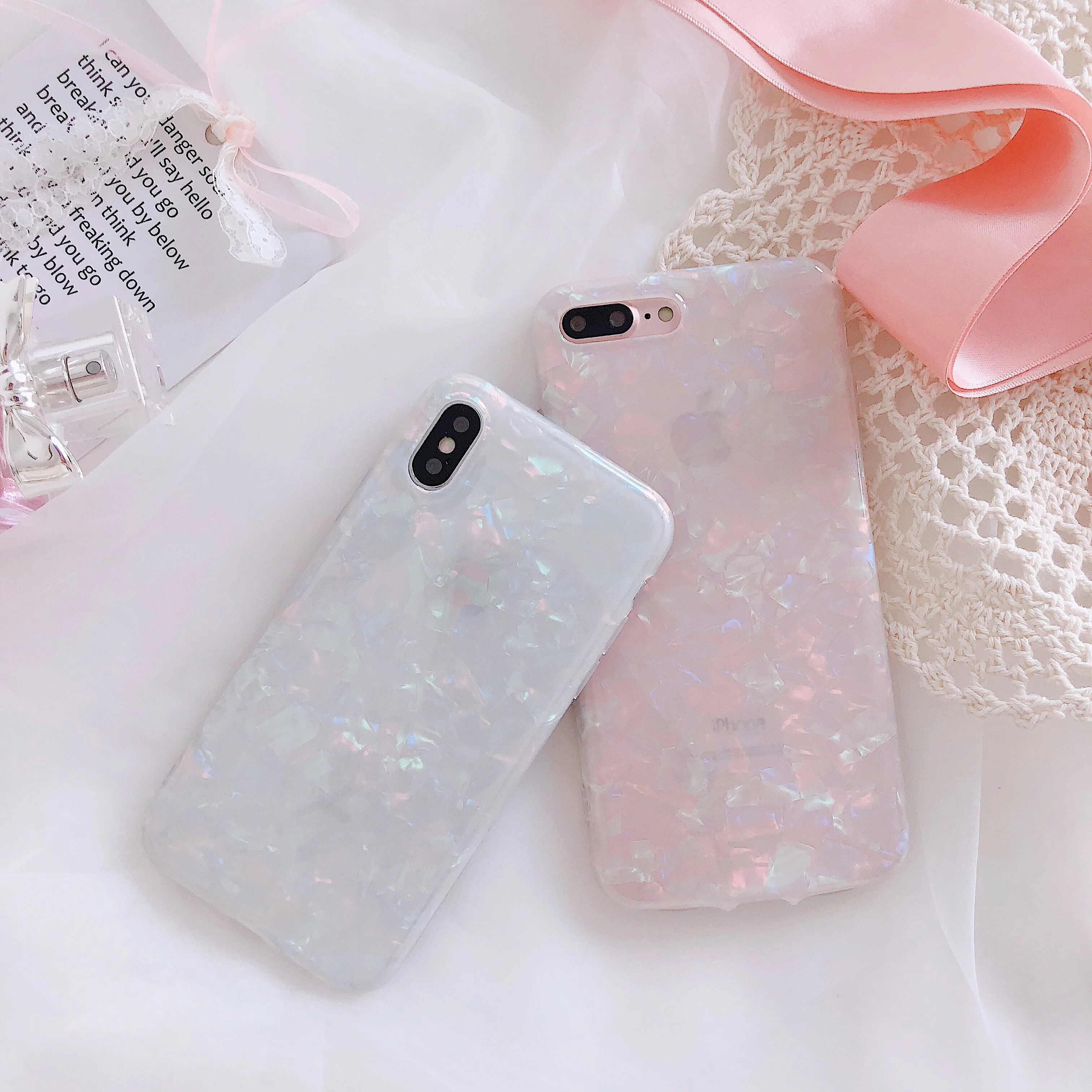 Яркий белый чехол для iPhone XR телефона XS 11 MAX 6 Plus 6s 7 iphone 8 чехлы X pro max | Мобильные