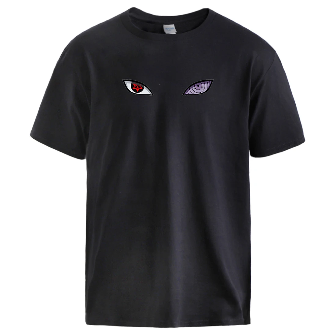 

Mans Simple Anime Print Naruto Cartoon T-shirts 2020 Summer Fashion Casual Tops Tees Short Sleeve Tee Shirts Cotton Tshirts Men