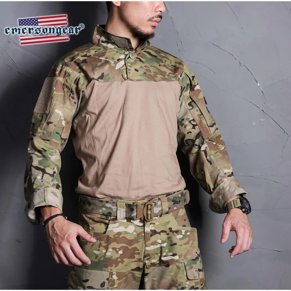emersongear-Blue-Label-Tactical-Combat-Assault-Shirt-Outdoor-Sports-BDU-Tops-Camoflage-Military-Army-Airsoft-Hunting