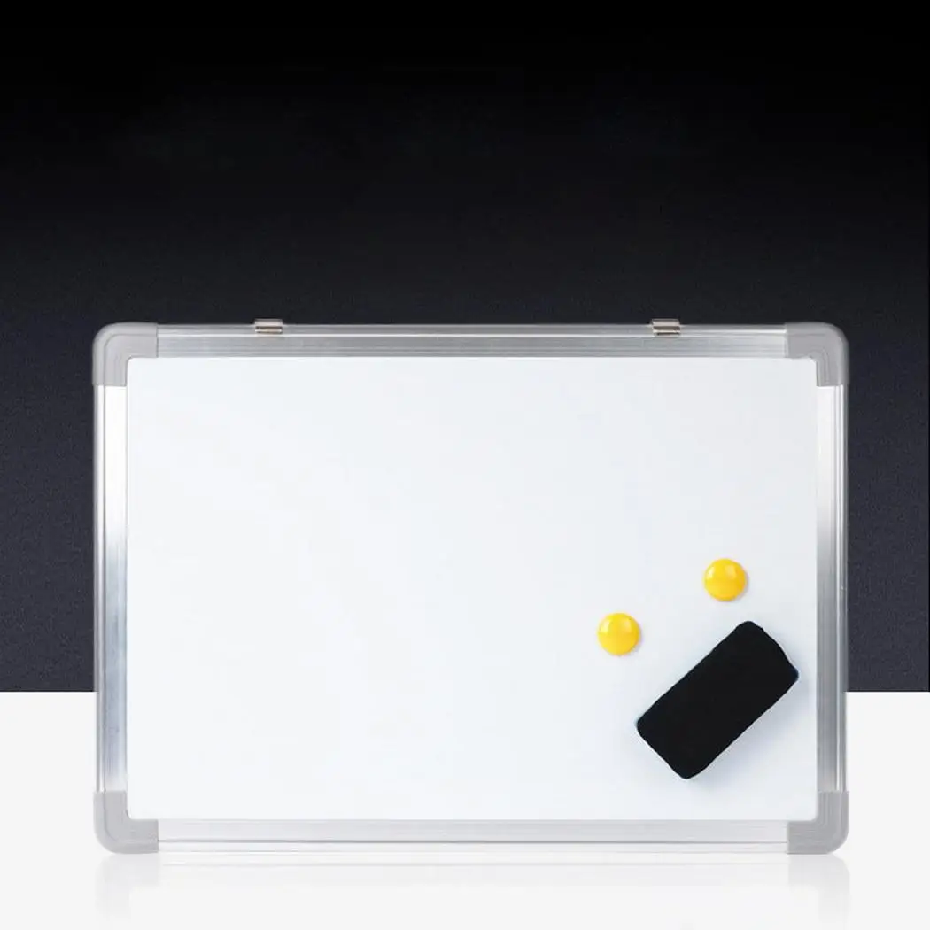 

Magnetic Whiteboard Drawing Message Board for School Office Exquisite wrap angle design with whiteboard pen.