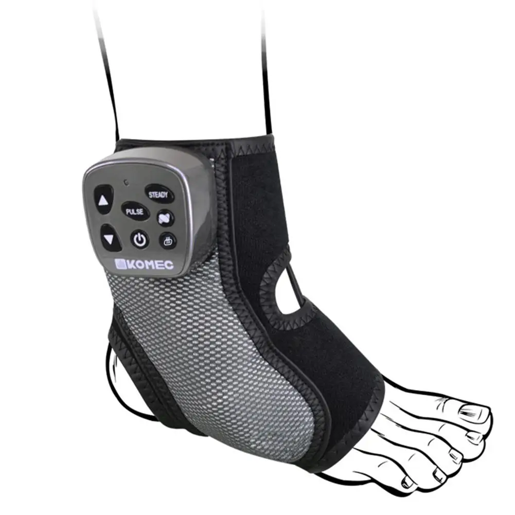 

Electric Foot Ankle Massager Vibration Heating Massage Therapy For Ligament Strain Pain Relief Support Dropshipping