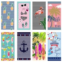 Beach Towel Swim Towel Microfiber Bathrobe Seaside Vacation Towel Quick-drying Swimming Towel Sports Towel
