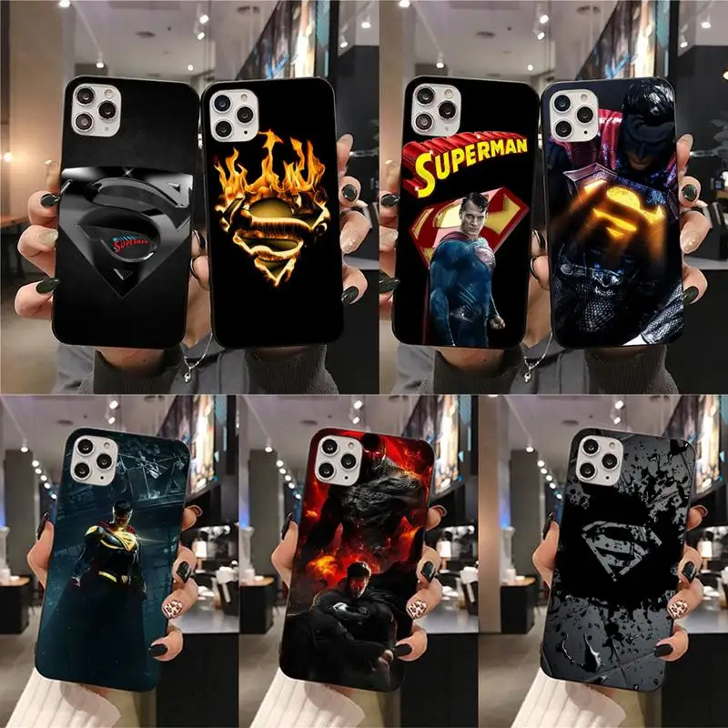 Чехол для телефона с супергероями Marvel DC iphone 12 pro max mini 11 XS MAX 8 7 6 6S Plus X 5S SE 2020