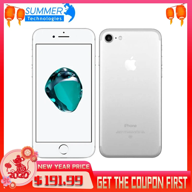 Original Apple iPhone 7 Mobile Phone 2GB RAM 32/128GB/256GB ROM Quad-Core 12.0MP Fingerprint touch ID Used Smartphone Original Apple iPhone 7 Mobile Phone 2GB RAM 32/128GB/256GB ROM Quad-Core 12.0MP Fingerprint touch ID Used Smartphone
