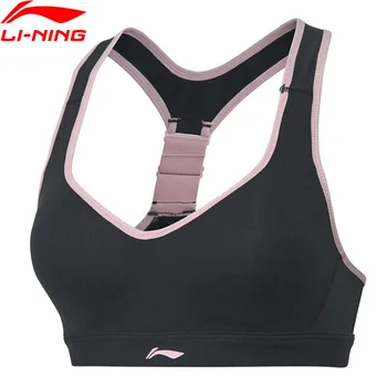 

(Break Code)Li-Ning Women Training Sports Bras High Support Tight Fit Cushion Cups li ning LiNing Sport Tops AUBP094 WBJ202