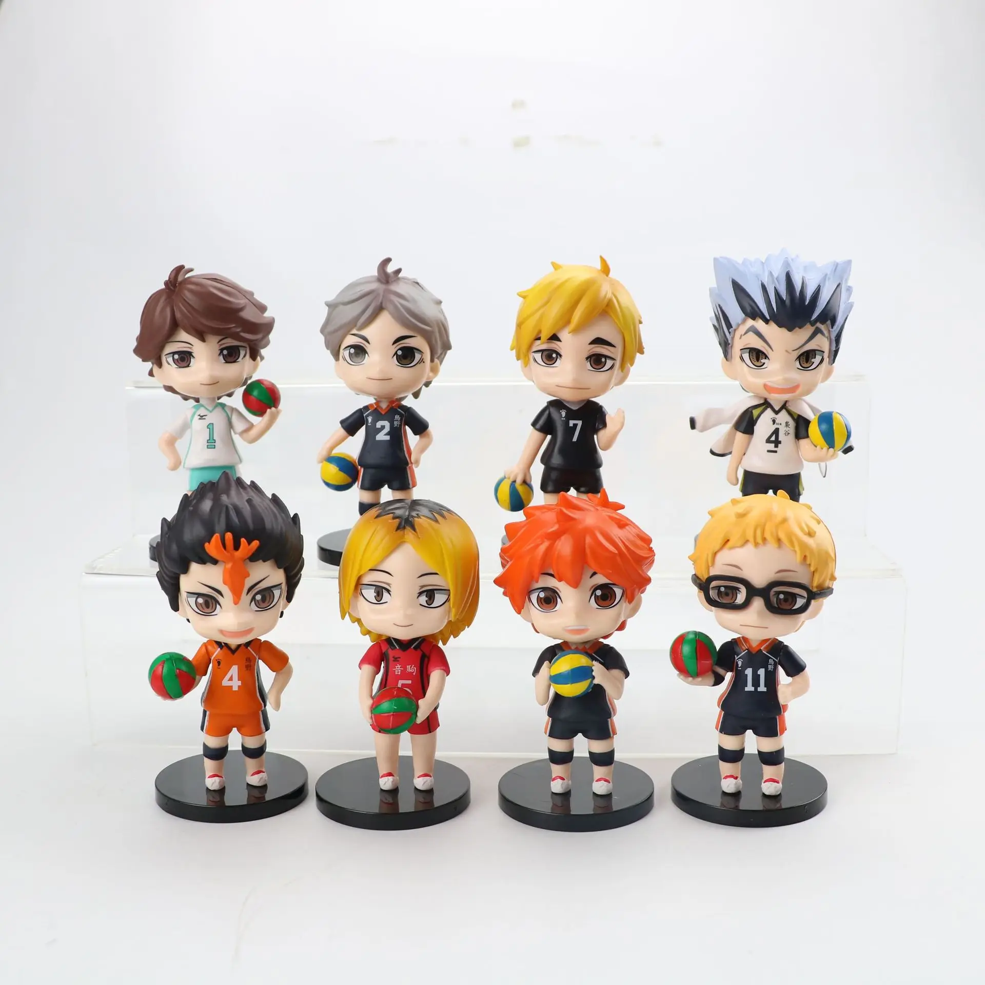 8 / Haikyuu Janpanese Anime Figure 峭  Oikawa Tooru Shoyo Hinata Yu Nishinoya ũ ڵ å  ÷ 