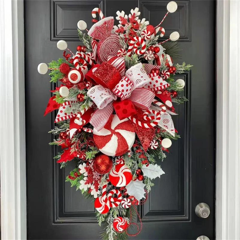 Uoside Down Christmas Tree 2022 Christmas Upside Down Tree Christmas Door Hanging Christmas Candy Wall  Decoration Christmas Decorations For Home 2022 Newest Hot|Party Diy  Decorations| - Aliexpress