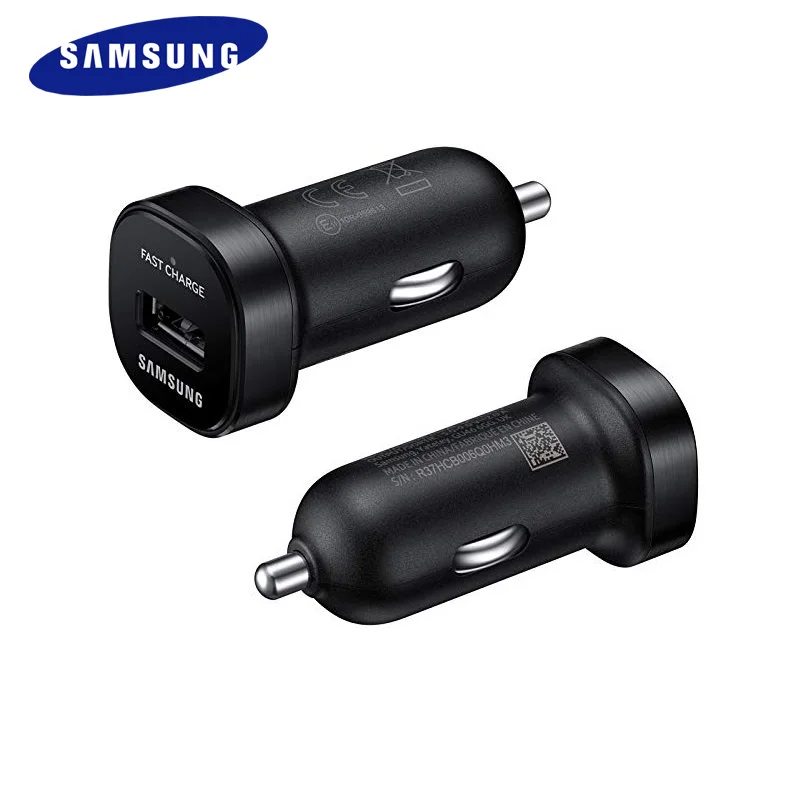 Автомобильное зарядное устройство Samsung 2 USB 3 1 Type C кабель для передачи данных Galaxy
