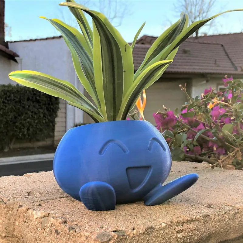 Oddish плантатор Oddish цветок суккулент цветочный горшок для суккулентных растений горшок для растений Pokemon Pot Dropshiping