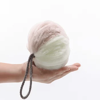

Soft multi-foam bath ball bath rub bath bath two-color stitching bath flower rub back rub towel bath ball bath supplies