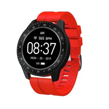 

HD Bluetooth Smart Bracelet Fashion Unisex Wearable Electronic Device Fitness Monitoring Smart Watch Red Colorful NEW