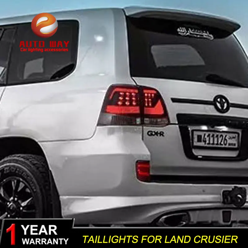 Автомобильный Стайлинг для TOYOTA LAND CRUSIER 2008-2011 задний светильник s CRUSIER светодиодный задний светильник светодиодный задний фонарь Certa задний светильник для автомобиля
