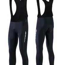 Черные зимние теплые 9D гелевые штаны с подкладкой для велоспорта, велосипедные штаны, Mtb велосипедные колготки, Ropa Pantalon Ciclismo Invierno