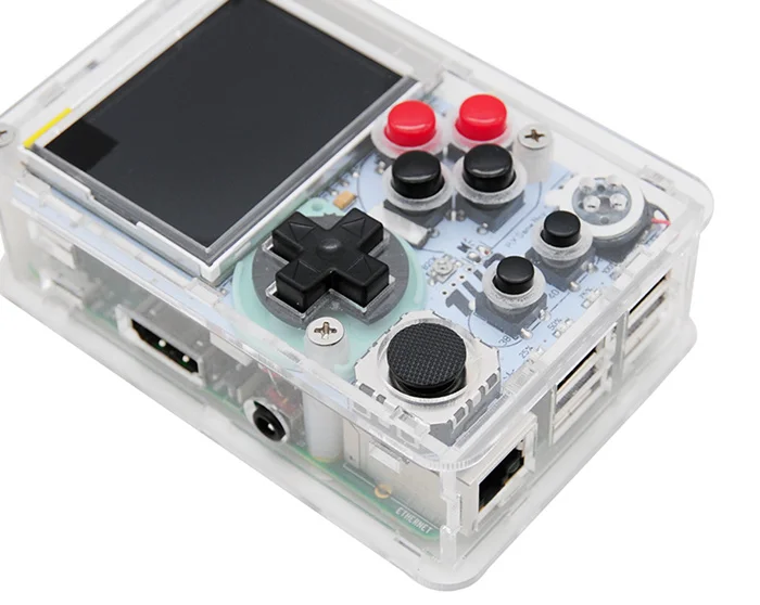 Mini Video Game Console 2.2-inch HD LCD Screen Raspberry Pi 3B Retro Handheld Game Player Built-in 10000+ Games