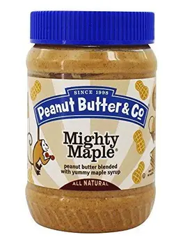 Peanut Butter & Co. - Mighty Maple mantequilla de maní mezclado con jarabe de arce delicioso - 16 oz.
