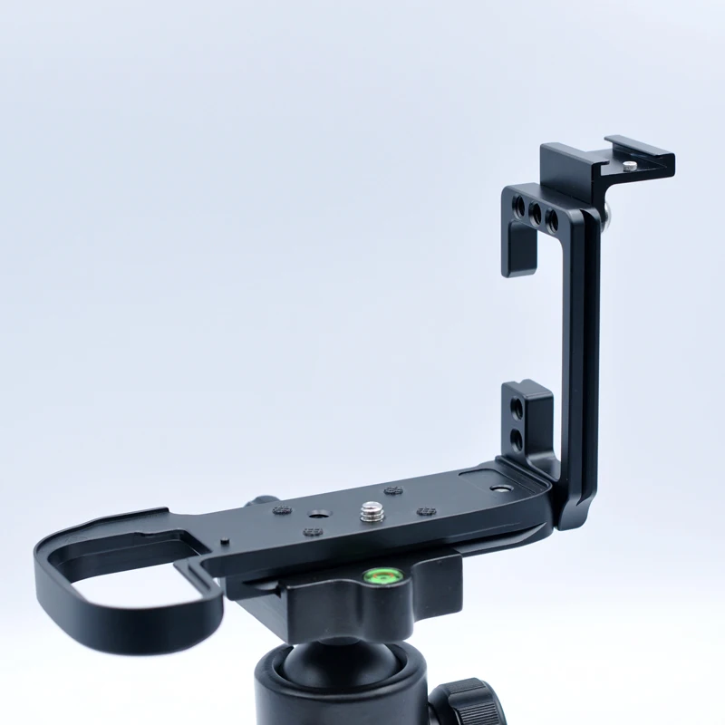 Canon Eos R5 / R6 / R6 Mark II 카메라 핫슈 수직 손잡이 홀더 퀵 릴리스 플레이트 용 L 브래킷