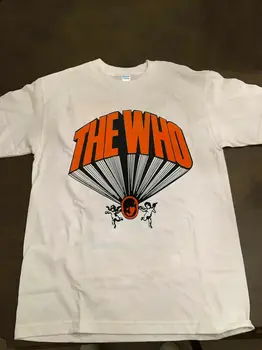 

The Who Keith Moon Drum Kit T-shirt Drums Mod 60s TourSize S to 3XL Print T-Shirt Male Brand