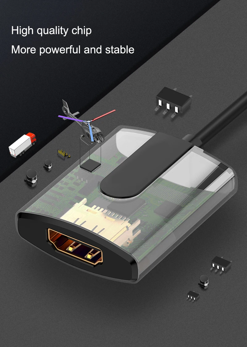 4K USBC к HDMI кабель HD ТВ адаптер Тип C к ТВ проектор для huawei P20 P30 MacBook PC для samsung Galaxy S8 S9 S10 Note 8 9 10