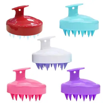 

1Pc Soft Hair Washing Brush Silicone Shampoo Brush Wide Tooth Comb Head Body Scalp Massage Comb Dropshipping