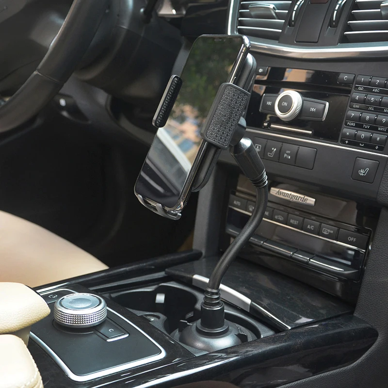

Universal Car Telephone Stand In Cup Holder Drink Bottle Mount Support Smartphone Mobile Phone Accessories This is One Holder