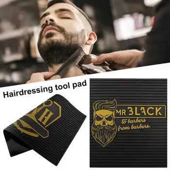 

Hairdressing Anti-skid Silicone Mat Heat Resistant Pad for Hair Straightener Curling Iron Tools Hair Salon accessory