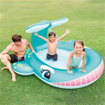 

INTEX Cartoon Baby Child Inflatable Swimming Pool piscina inflavel adulto Ocean Ball Pool Sand Pool Home Baby Water Spray Pool