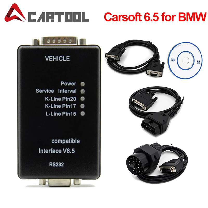 Автомобильный диагностический инструмент Carsoft 6 5 для BMW E30/E36/E46/E34/E39/E53/E32