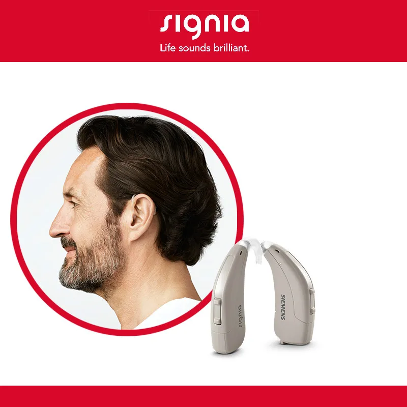  Siemens RUN P New Digital Hearing Aids Fit with Smartphone APP Upgrade Lotus Touching 12P/23P with 