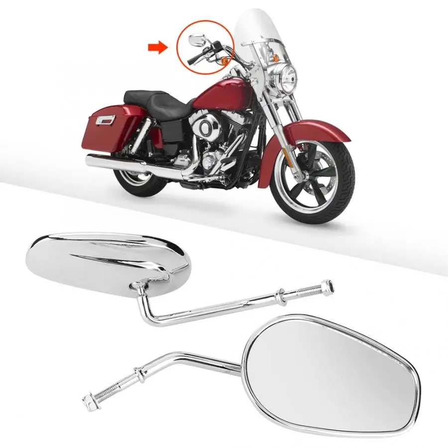 Мото rcycle зеркало 2 шт. боковое зеркало заднего вида мото rcycle Модификация аксессуары Светоотражающие зеркала заднего вида аксессуары moto
