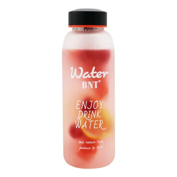 

Glass Portable Water Bottle Fashion Simple Water Bottles Glass Large Capacity Portable Student Colorful Cute Bottle Korean FF70P