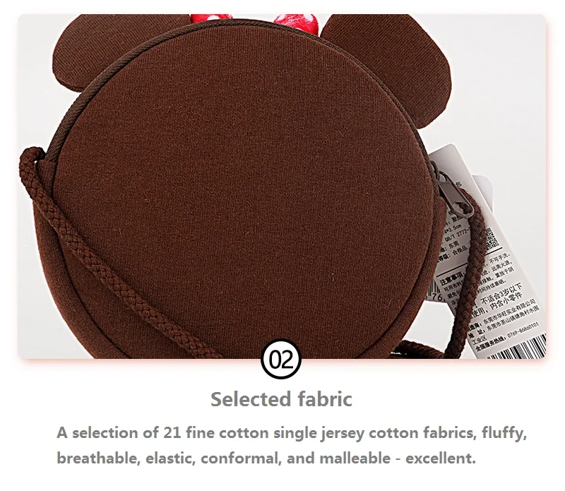 Genuine Disney Plush Bag Mini Mickey Minnie Animal Wallet Money Toys Kids Phone Bag Dolls Girls Boys Children's Birthday Gifts