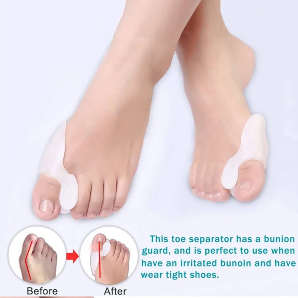 7PCS/SET Bunion Sleeves Hallux Valgus Corrector Alignment Toe Separator Metatarsal Splint Orthotics Pain Relief Foot Care Tool | Красота и