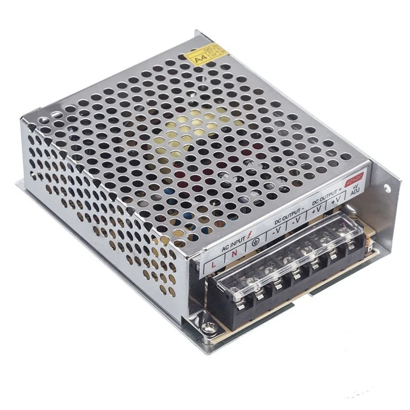 

AC 100V ~ 220V to DC 24V 5A 120W voltage converter switch power supply for LED strip