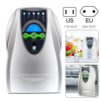 

O3 Ozone Generator With Timer Portable Household Disinfection Machine Air Purifier Ozonizador Machine For Bathroom Kitchen