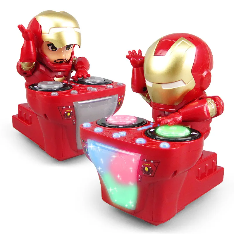 Marvel аниме фильм мстители альянс железный человек диск DJ Железный Маска