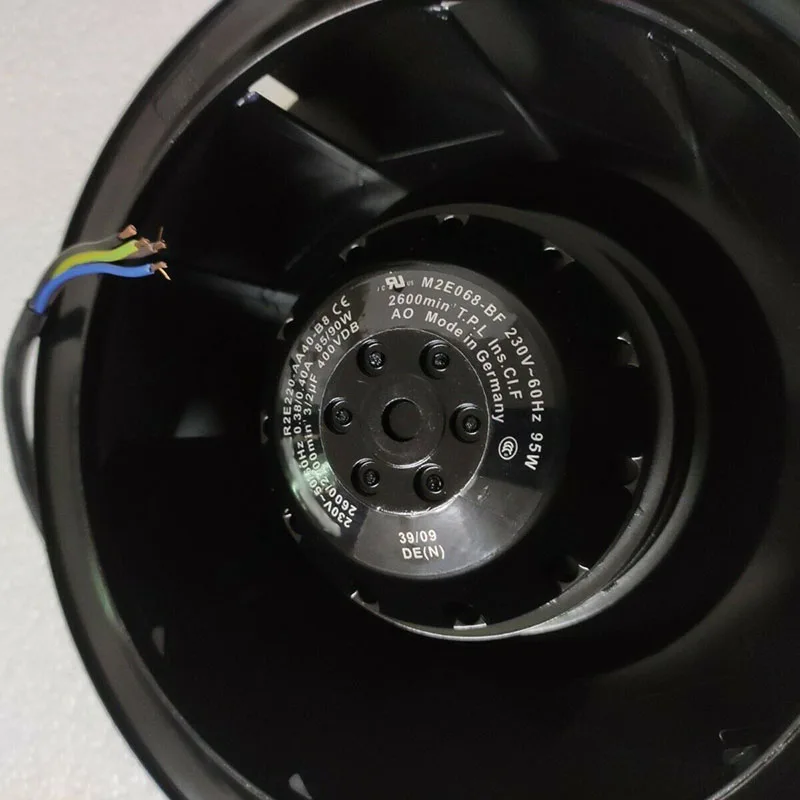 Кулер процессора для Ebmpapst R2E220-AA40-B8 AC 230V 0,38/0.40A85/90 W центробежный вентилятор охлаждения