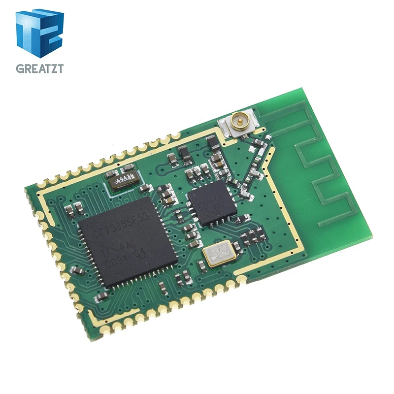 CC2538SF53RTQR CC2538 CC2592 PA Zigbee беспроводной модуль CC2538SF53 высокомощный 2 4 ГГц для arduino |