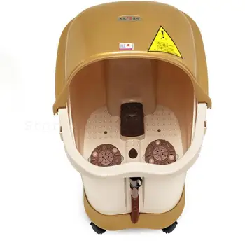 

Foot Massage Bath Automatic Steam Fumigation Household Bubble Foot Deep Wash Footbath Foot Bath Bucket Electric Heating