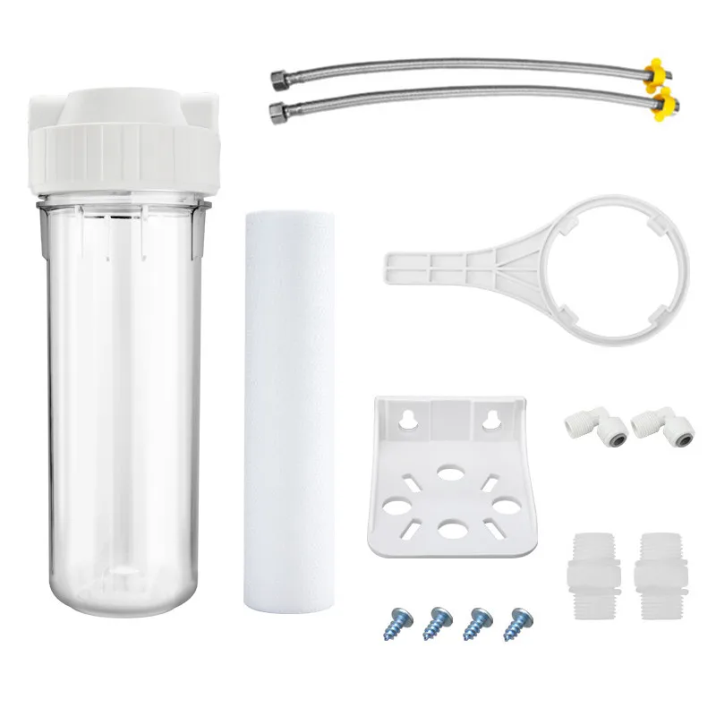 

10 Inch Water Purifier Filter Bottle Pre-filter Household Water Purifier Accessories Kitchen Water Filter Barrier Under The Sink