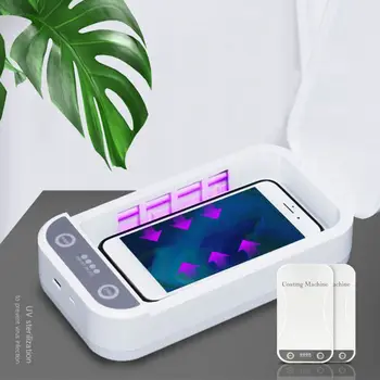 

Portable UV Light Cell Phone Sterilizer Disinfection Box Cleaners for Smartphone X6HC