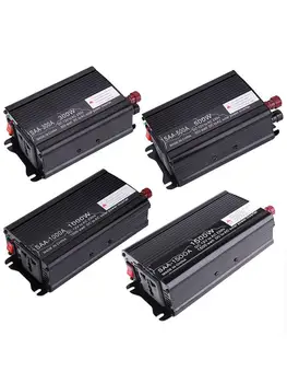 

Car Inverter Power Supply With Adapter Wire Alligator Clip Cable 12V-220V Car Inverter AC 220V Socket USB Car Adapter Universal