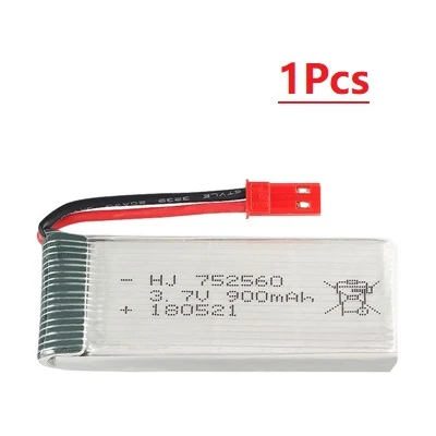 JST 3,7 V 900mah аккумуляторная батарея+ зарядное устройство для X5 X5C X5SC X5SW 8807 8807W A6 A6W M68 Rc Drone запасные части 3,7 V lipo батарея - Цвет: Yellow