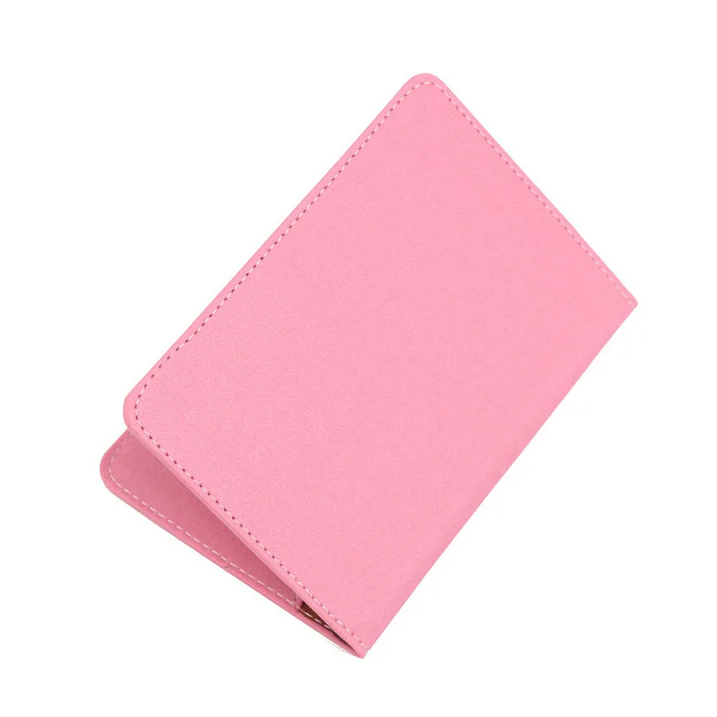 Travel Passport Holder Brief Solid Document Holder Multi-card Position ID Card Cover Holder Multifunction Unisex Coin Purse