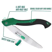 LAOA 10 inch 7T/12T Wood Folding Saw Outdoor For Camping SK5 Grafting Pruner for Trees Chopper Garden Tools Unility Knife 2
